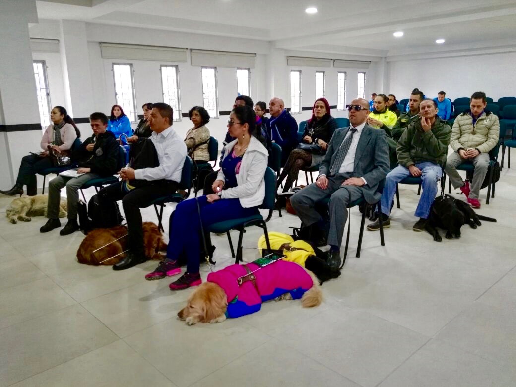 Usuarios de Perros Guía, construyen su plan de acción de participación ciudadana