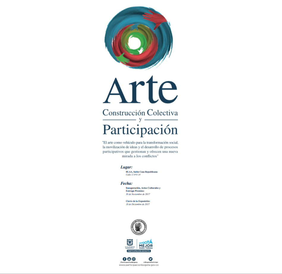 Convocatoria ‘Arte, Construcción Colectiva y Participación’