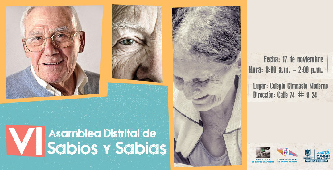 Este sábado se realizará la ‘VI Asamblea Distrital de Sabios y Sabias’