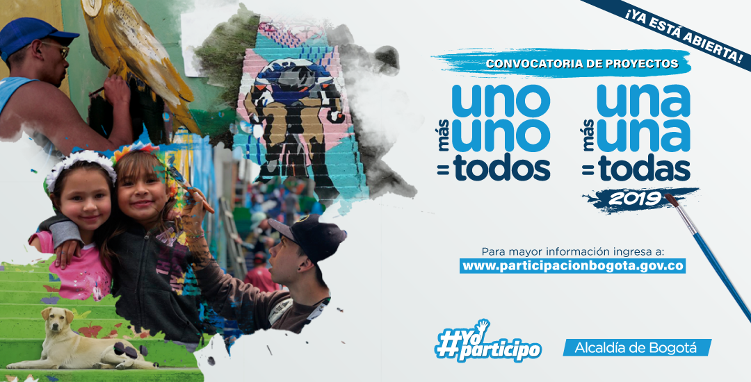 Convocatoria 'Uno Más Uno=Todos, Una Más Una=Todas' Proyectos e Iniciativas de Carácter Social 2019