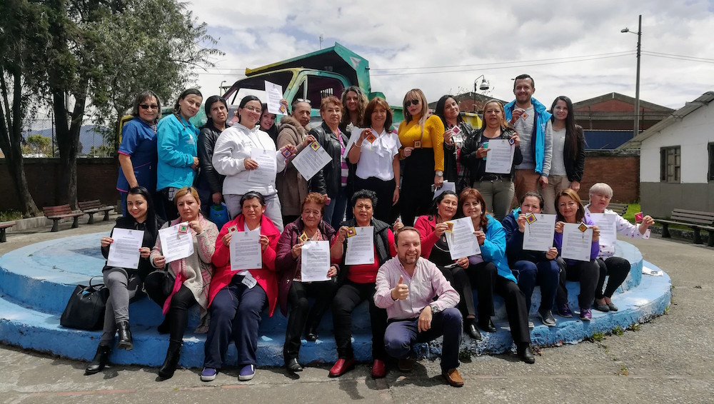 Colores entretejidos en taller ‘Mujeres tejiendo redes, construyendo sueños’