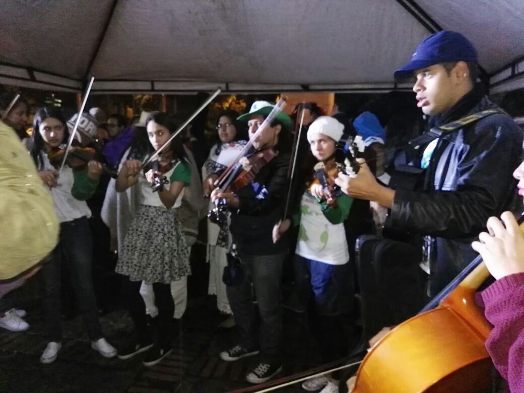 Biciusuarios unidos por La Hora del Planeta 