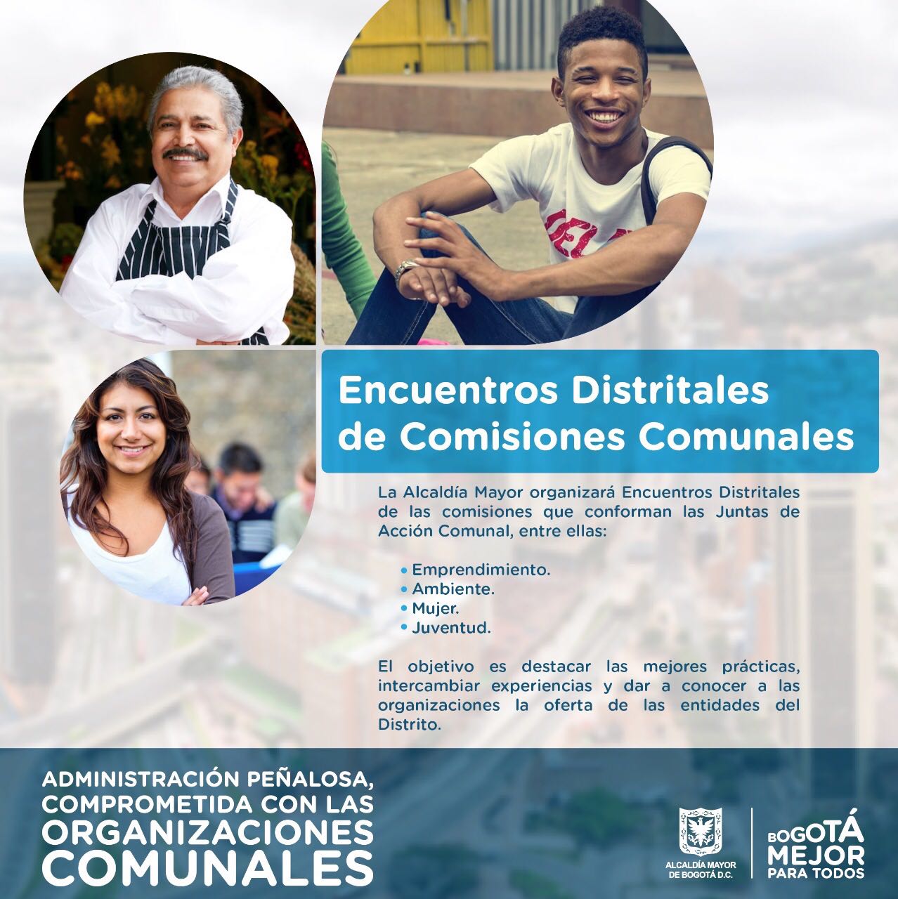 Encuentros Distritales de Comisiones Comunales