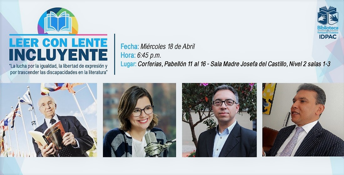 ‘Leer con Lente Incluyente’: Conversatorio en la FILBO 2018