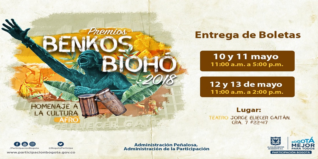 Premios Benkos Biohó 2018