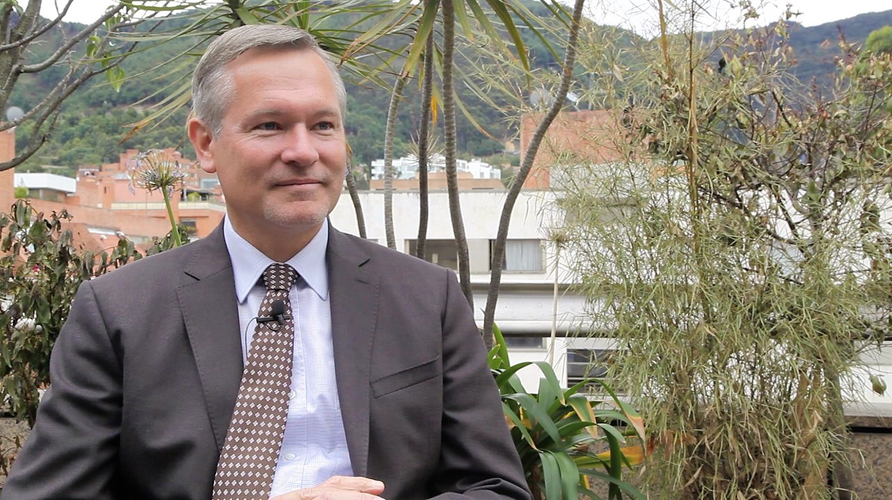 Foto: Embajador de Francia en Colombia, Gautier Mignot.