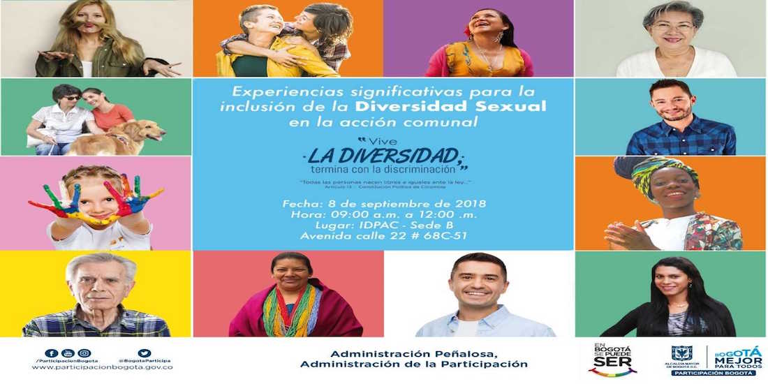 Experiencias Significativas para la inclusión de la Diversidad Sexual en la Acción Comunal