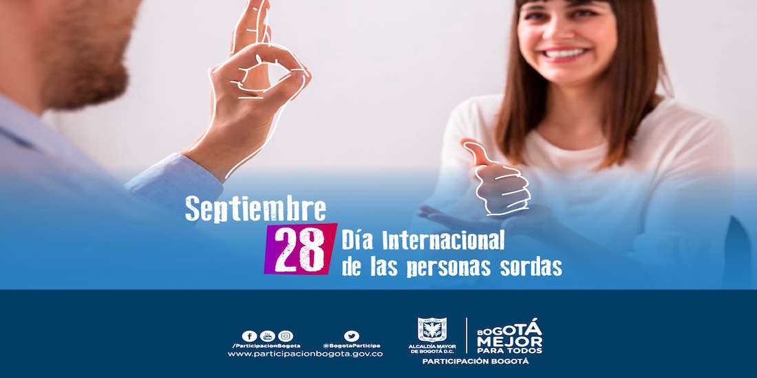 Este 28 de septiembre se conmemora el Día Internacional de las Personas Sordas