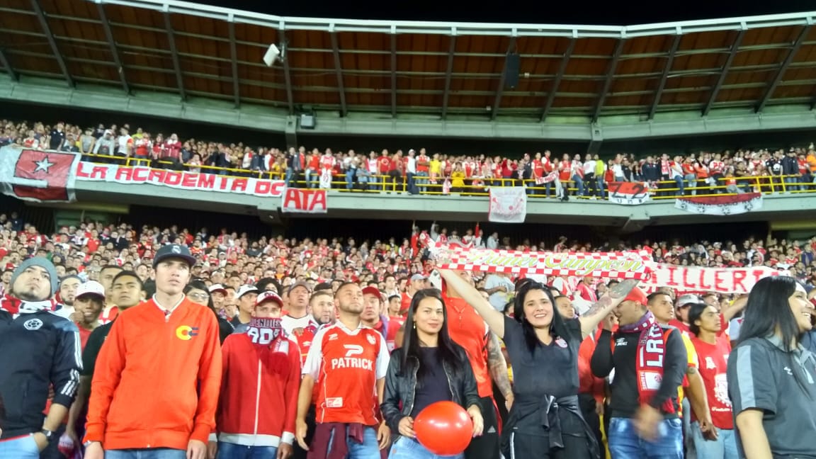 Puertas Abiertas para los hinchas del Cali, en partido de la Copa Sudamericana ante Santa Fe