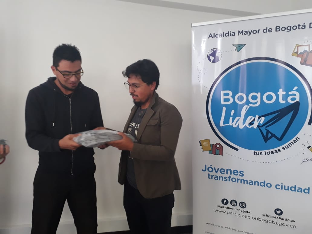 21 organizaciones juveniles de la Red Bogotá Líder estrenan imagen y se preparan para nuevos retos