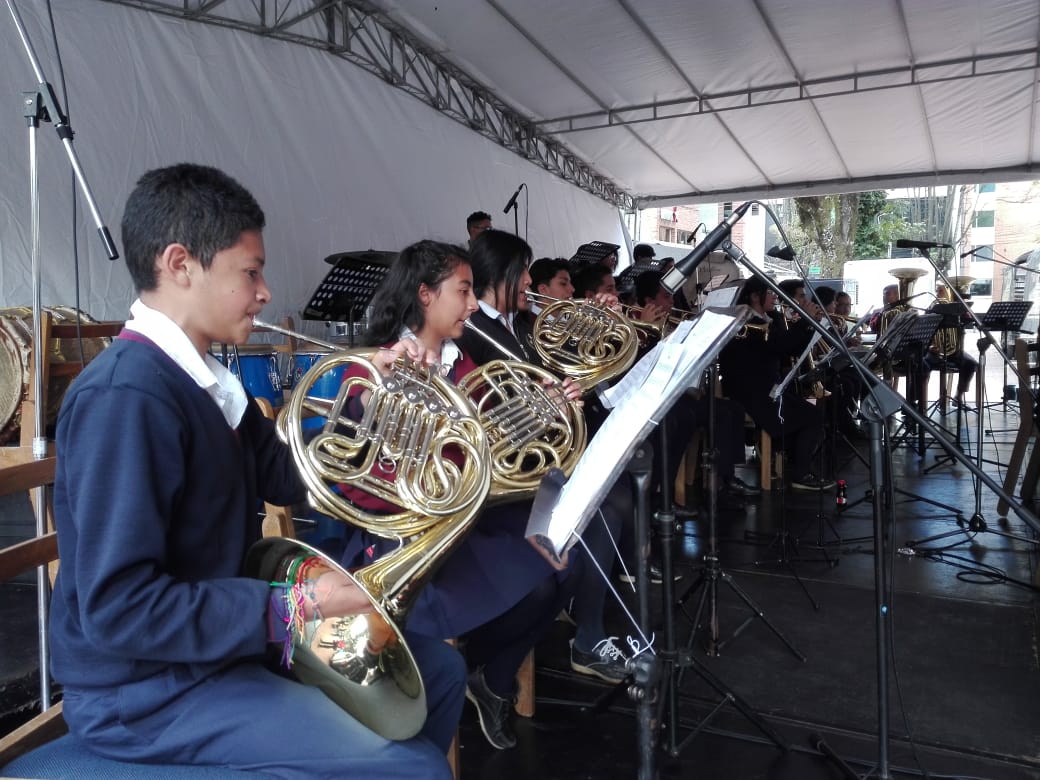 El concierto que cautivó el corazón de los niños y niñas bogotanos