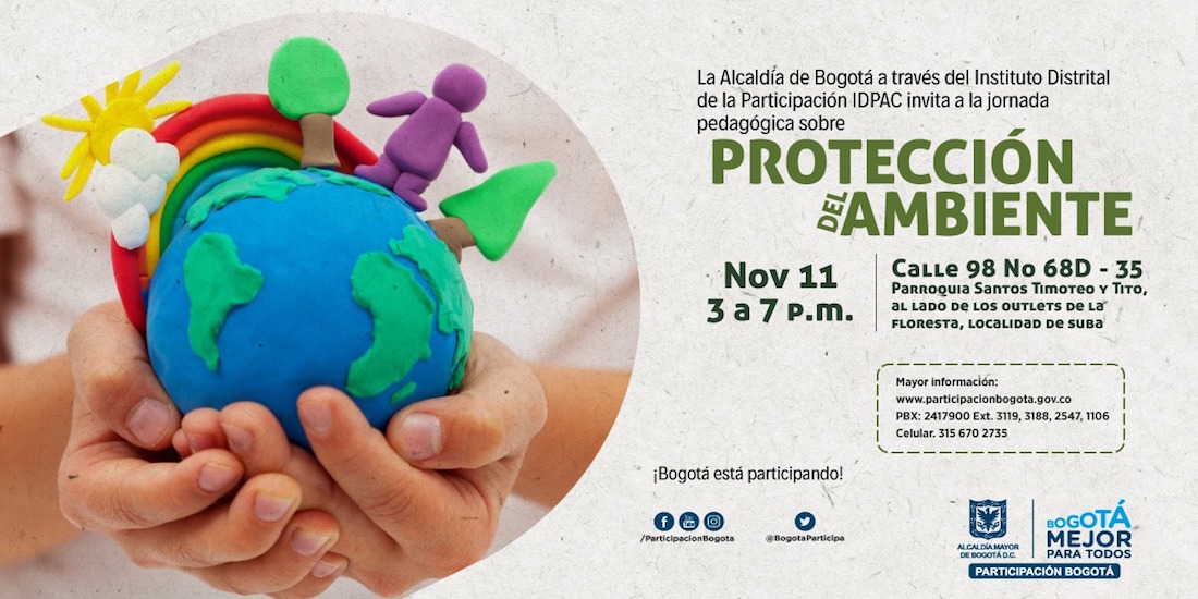 No se pierda en Suba la Jornada pedagógica sobre ‘Protección del Ambiente’ 