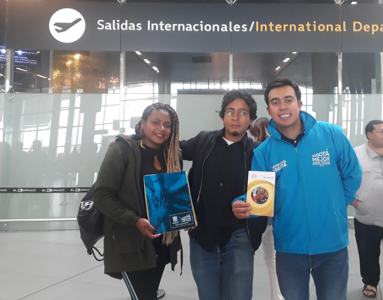 Jóvenes de Bogotá Líder, embajadores de la cultura indígena y afro en Guatemala 