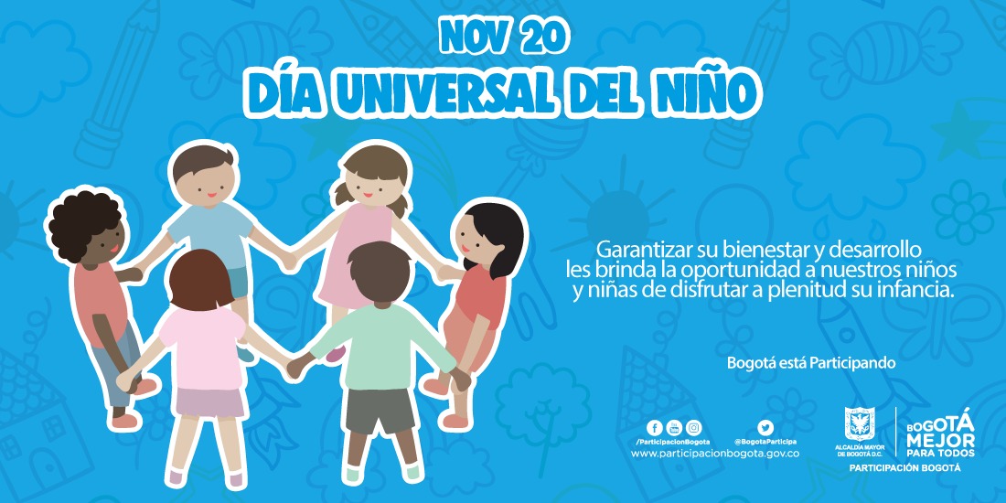 20 de noviembre: Conmemoración del Día Universal del Niño 