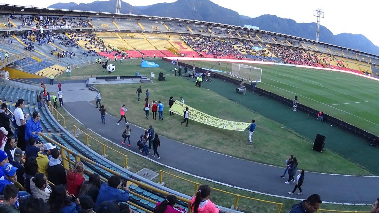 Vive sin violencia la fiesta del fútbol en Bogotá