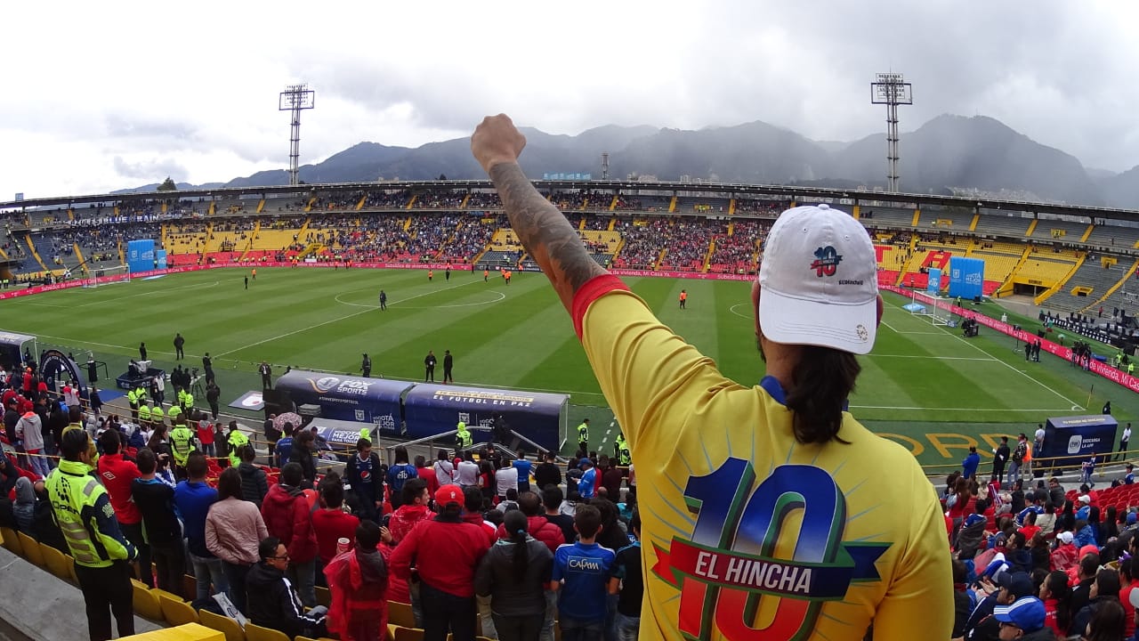 Bogotá agradece a los hinchas del fútbol