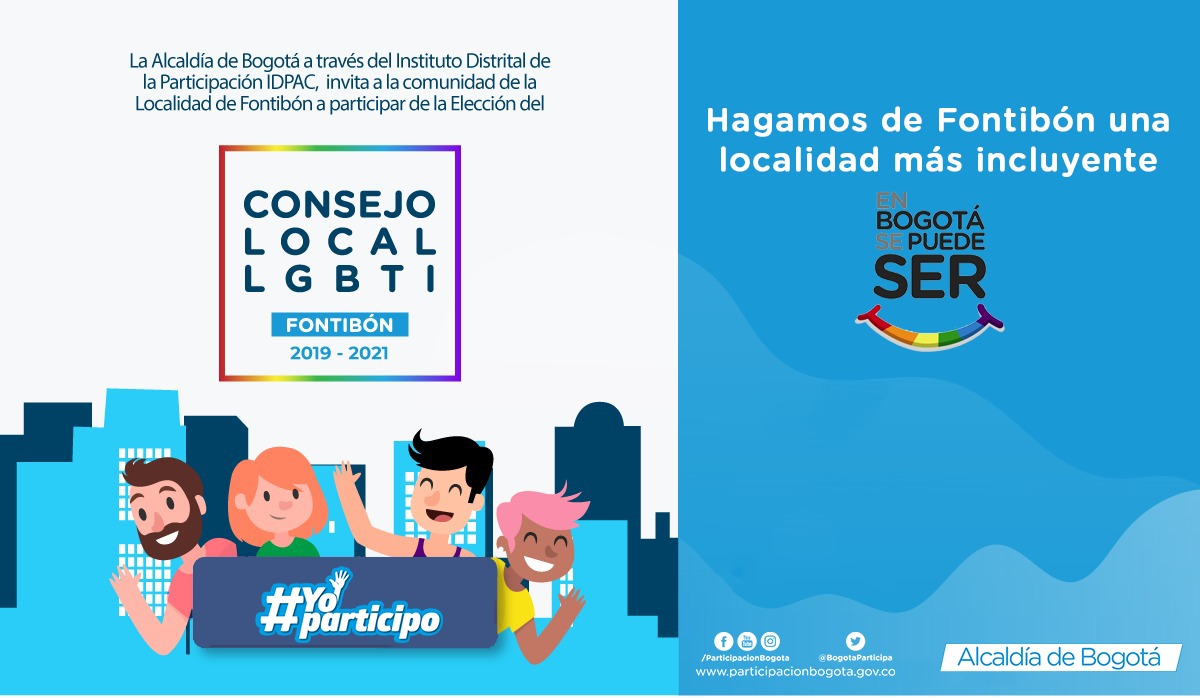 Boletín informativo del proceso de elección del Consejo Consultivo Local LGBTI de Fontibón