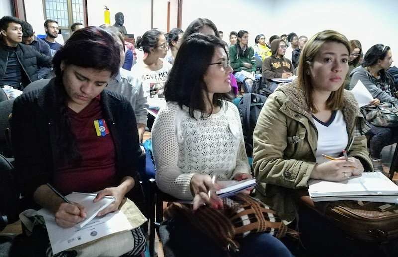 Con las pilas puestas, jóvenes de Bogotá Líder comienzan ciclo de formación