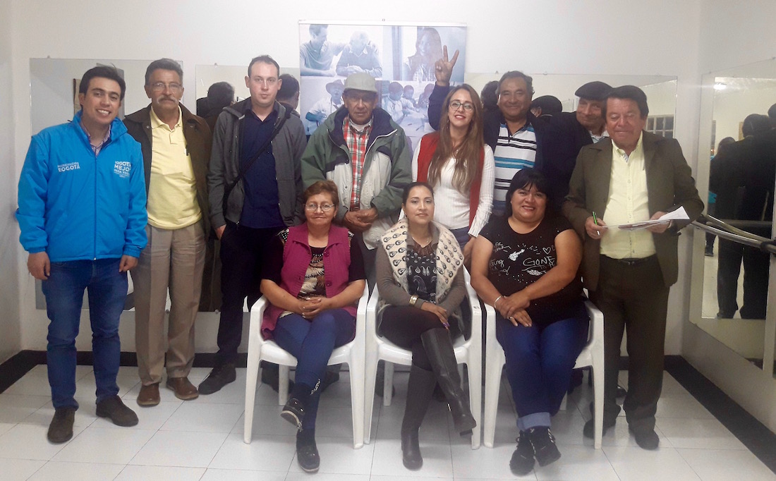 Participación Bogotá y SENA formando para la formulación y gestión de proyectos comunitarios 