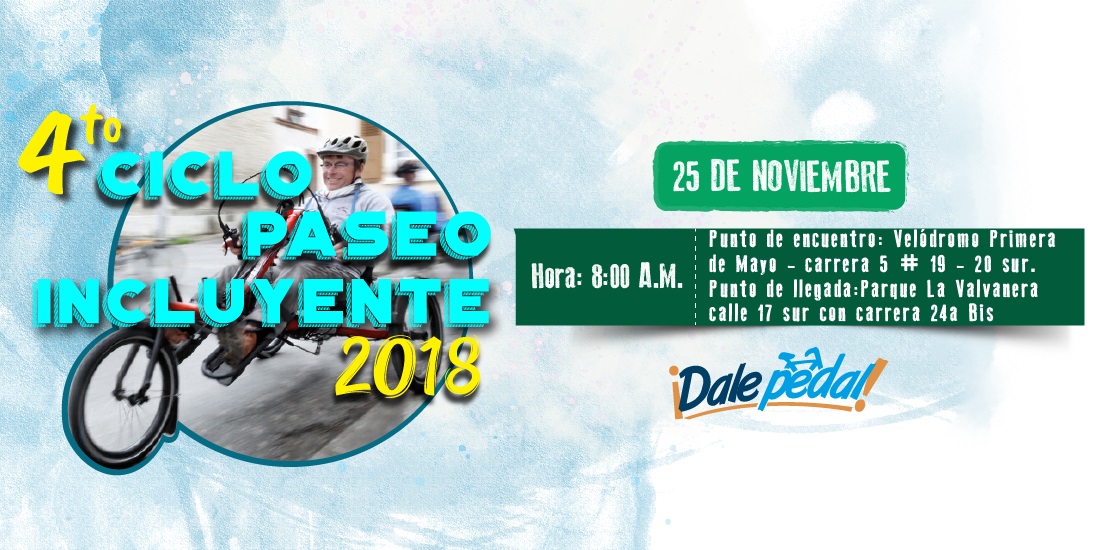 IDPAC Invita al ‘Cuarto Ciclo paseo Incluyente’ del año