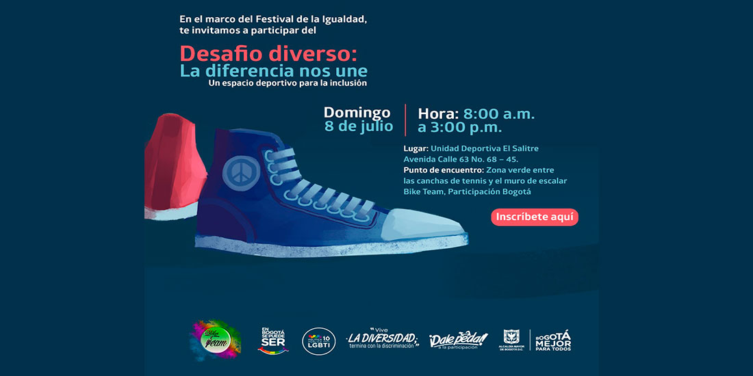 Anímate a participar en el ‘Desafío Diverso’ y dile NO a la discriminación