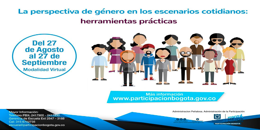 Masiva asistencia al Curso virtual ‘Perspectiva de Género’ del IDPAC 