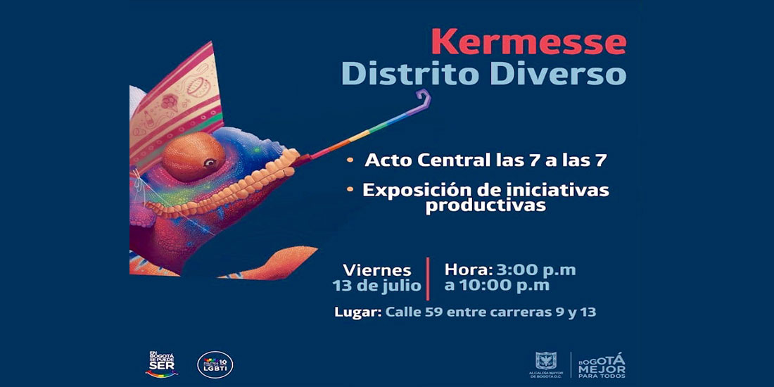 Este 13 de julio, una kermesse con los colores del arcoíris