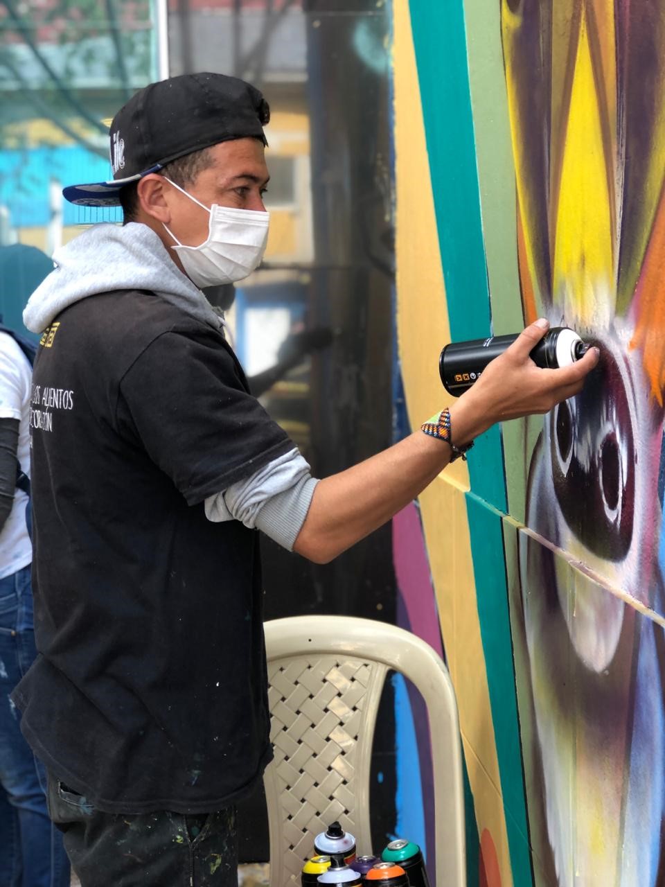 Con murales la ciudadanía plasma la filosofía de Bogotá Capital Animal en sus barrios