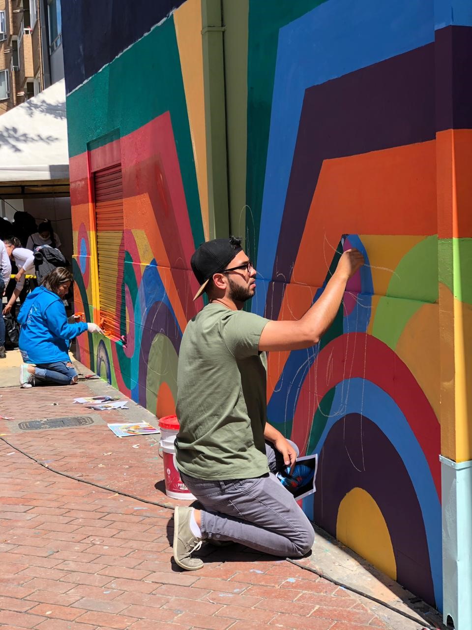 Con murales la ciudadanía plasma la filosofía de Bogotá Capital Animal en sus barrios