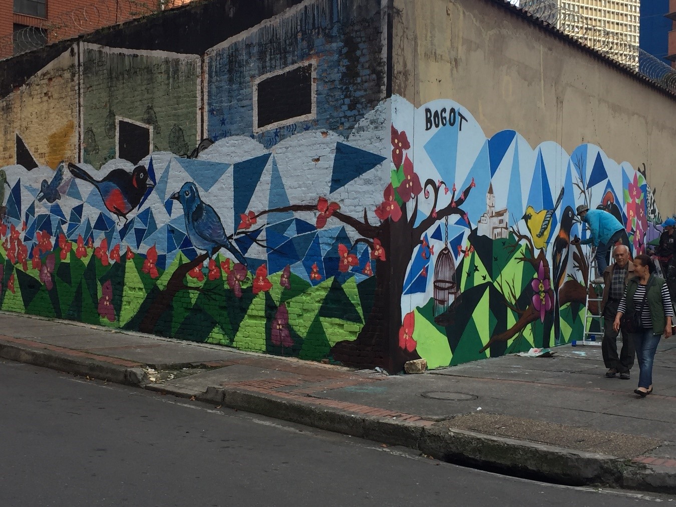 Con murales la ciudadanía plasma la filosofía de Bogotá Capital Animal en sus barrios