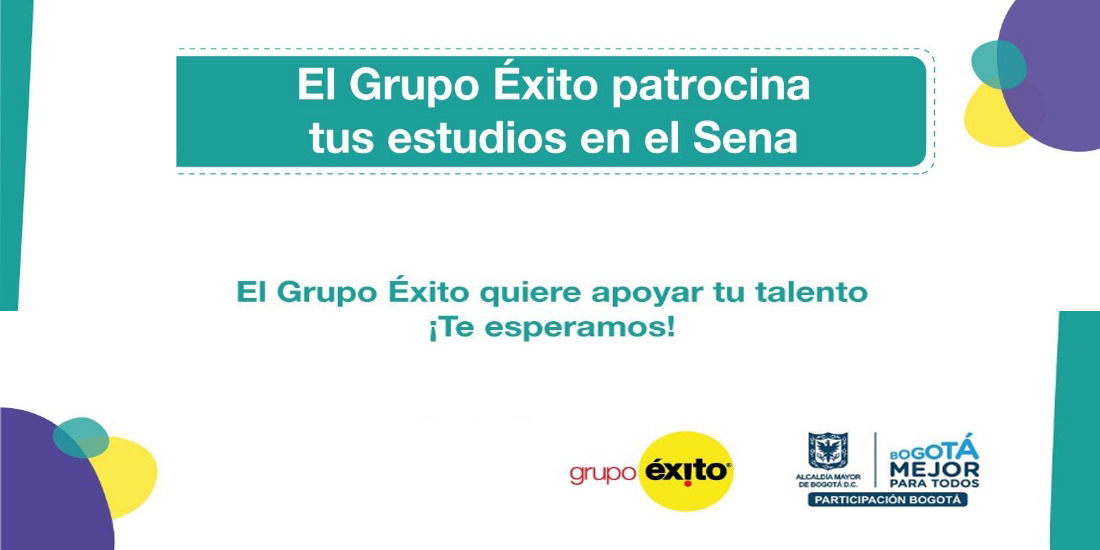 Participe en la convocatoria laboral y académica en convenio entre el SENA y Grupo Éxito