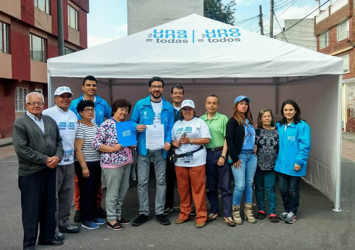 Mejores Barrios para una Bogotá mejor para todos. 