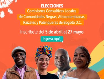 logo convocatorias elecciones afrodescendientes