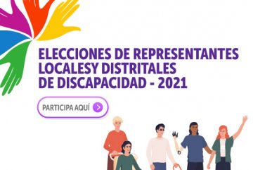 Inscripción Elecciones de Representantes Locales y Distritales de Discapacidad 2021