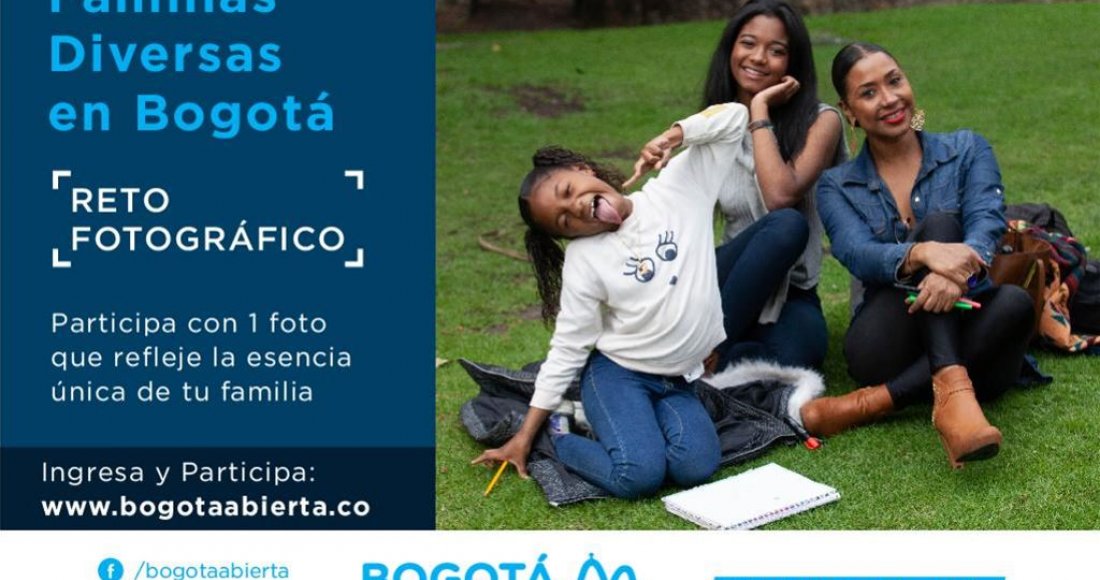 Participe del Reto Fotográfico ‘Familias Diversas en Bogotá’