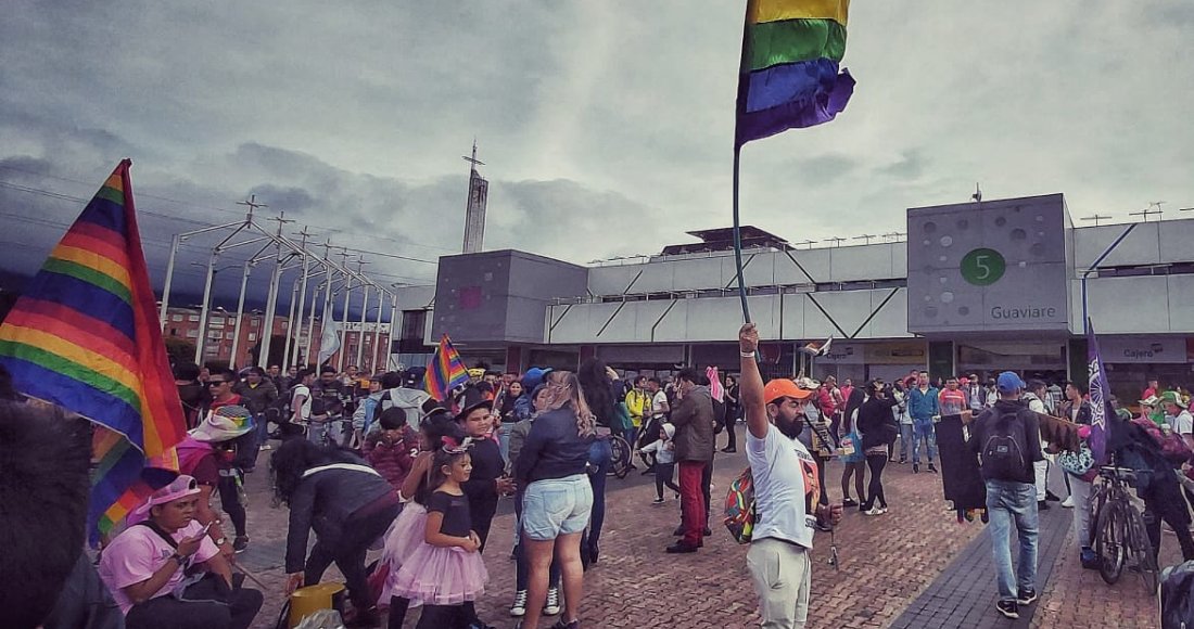 El sur de la ciudad marchó bajo el lema “Amamos la Diversidad sin Fronteras"