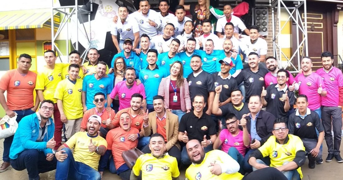 México, ganador del Primer Torneo de Fútbol de la Población LGBTI