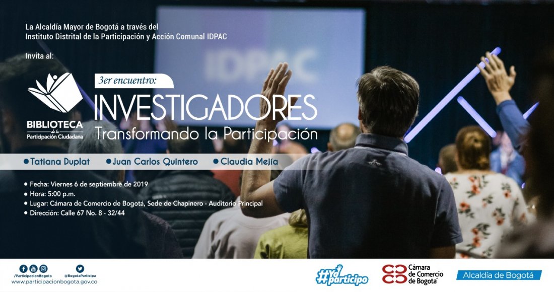 Tercer encuentro ‘Investigadores Transformando la Participación’