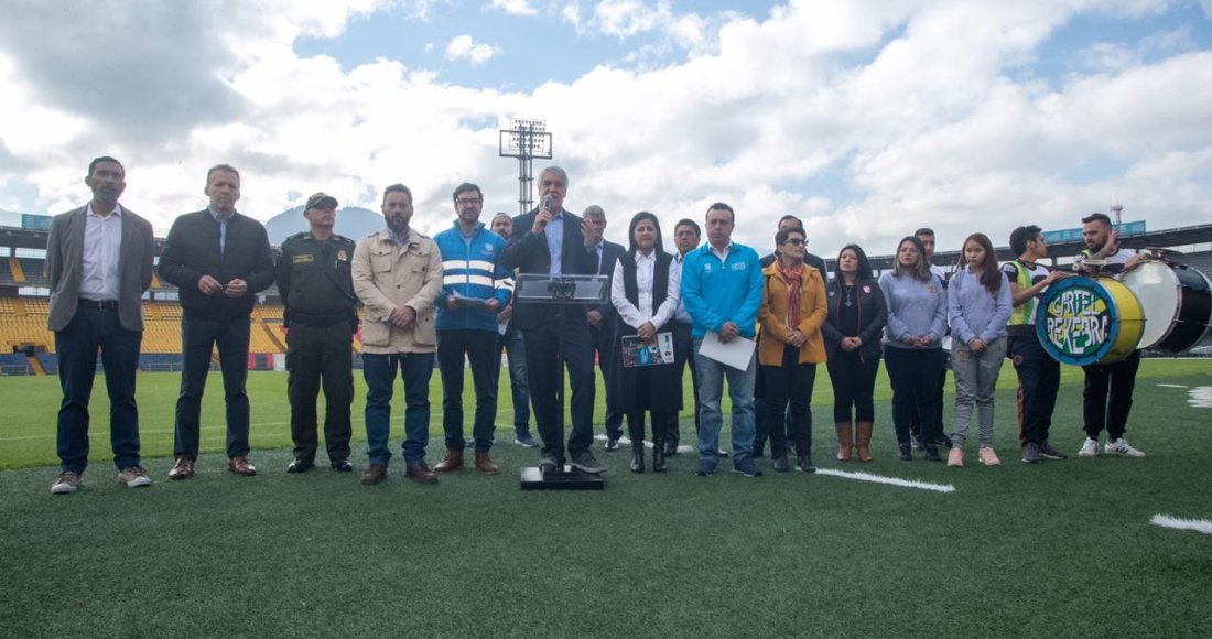 Por primera vez en la historia, Bogotá cuenta con un Protocolo de Seguridad y Convivencia en el fútbol