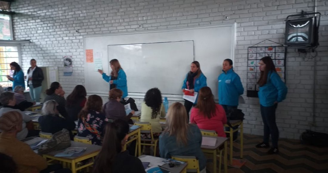 Jornada de formación para la participación incidente en Puente Aranda