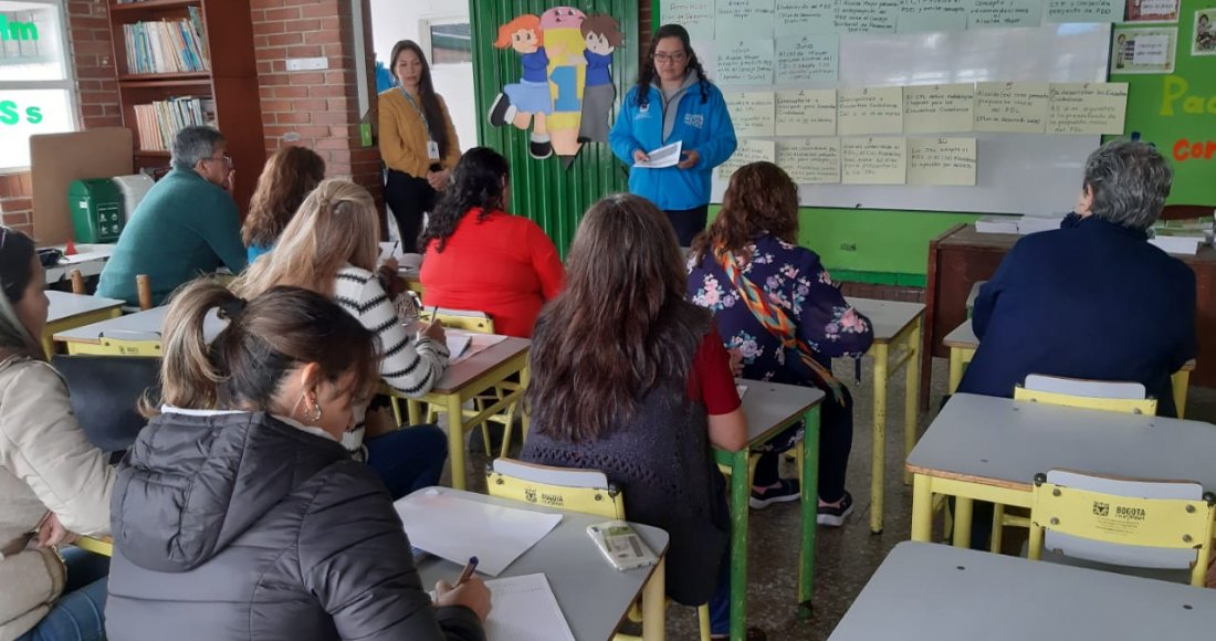 Jornada de formación para la participación incidente en Puente Aranda