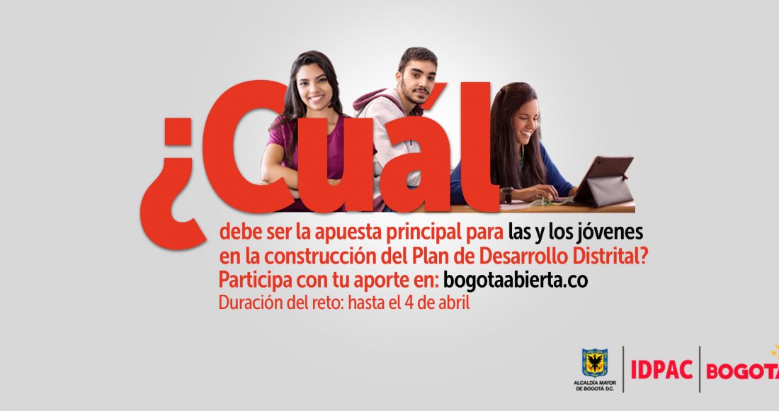 El Plan de Desarrollo Distrital lo construimos contigo