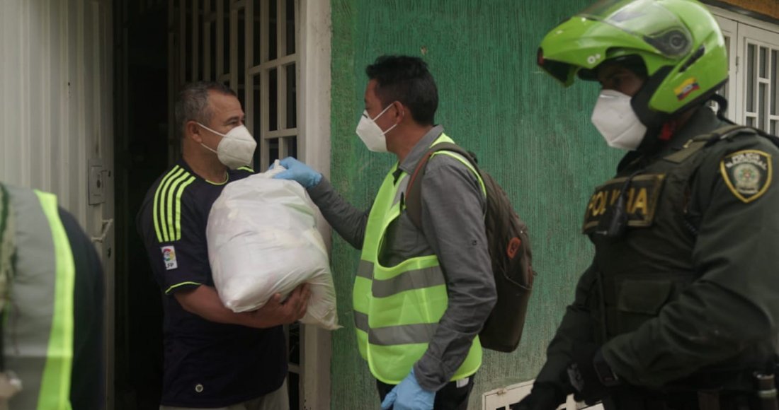 IDPAC acompaña jornada de Bogotá Solidaria en Casa en las localidades de Bosa y Los Mártires