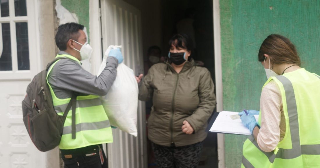 IDPAC acompaña jornada de Bogotá Solidaria en Casa en las localidades de Bosa y Los Mártires