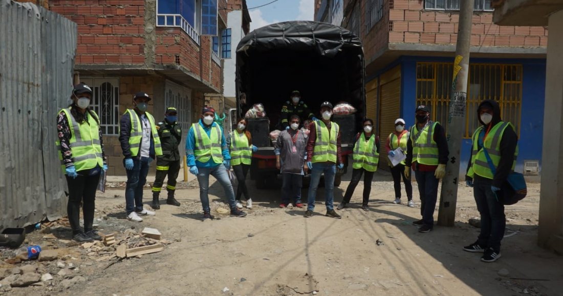 IDPAC acompaña jornada de Bogotá Solidaria en Casa en las localidades de Bosa y Los Mártires