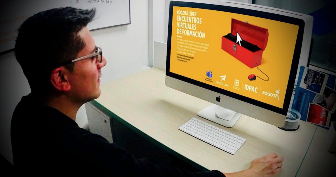 ¡Nos reinventamos! Jóvenes de la Red Bogotá Líder podrán acceder a talleres de formación virtual