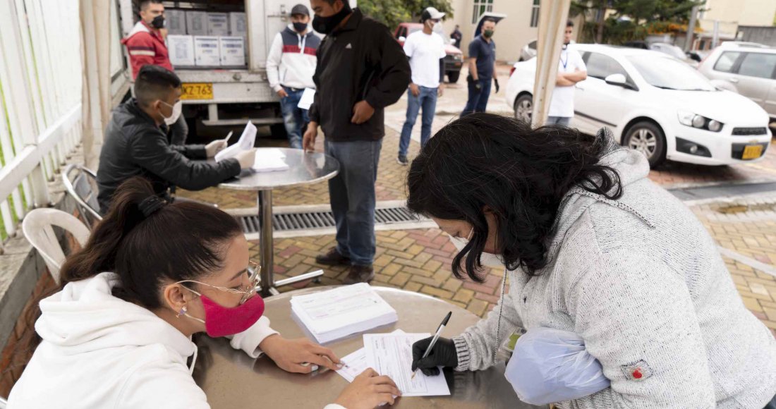 Nueva jornada de Entrega de Apoyos Solidarios en Puente Aranda