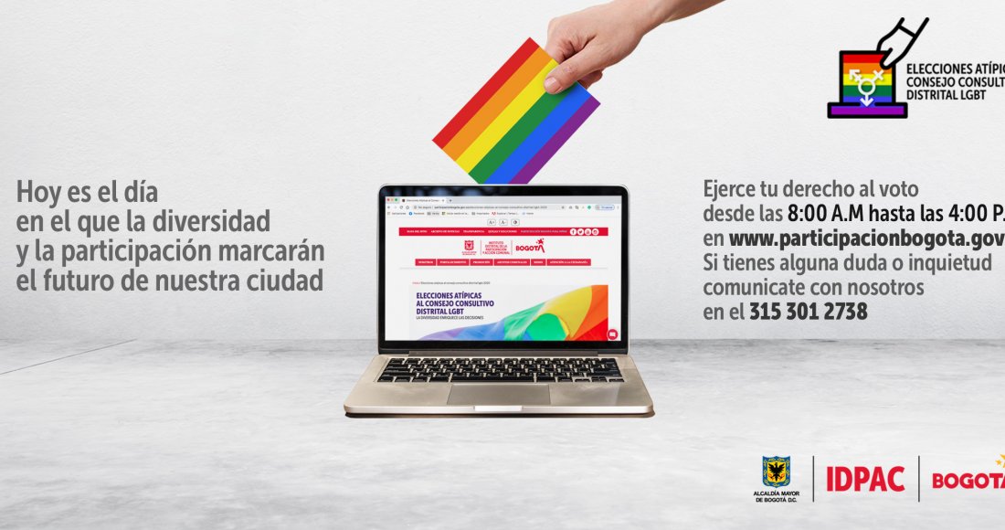 Hoy se eligen los representantes al Consejo Consultivo LGBT