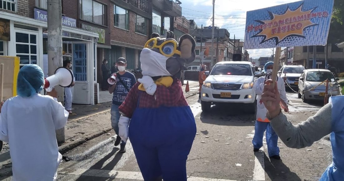 Puente Aranda es el nuevo punto de la Caravana del Autocuidado del IDPAC