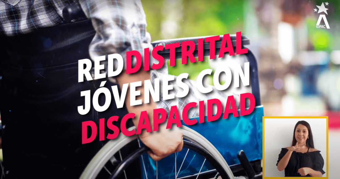 Participa en la ‘Red Distrital de Jóvenes con Discapacidad’